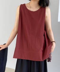 back design sleeveless /2color　FL3422
