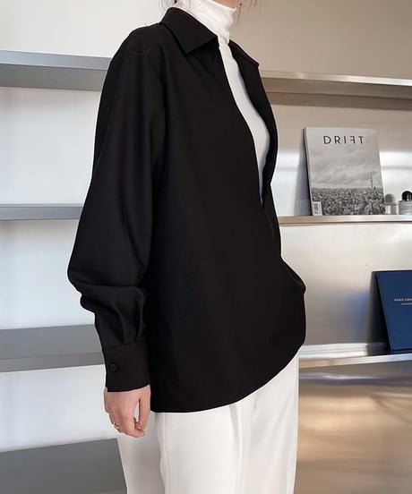 layered design shirt /3color　FL2619
