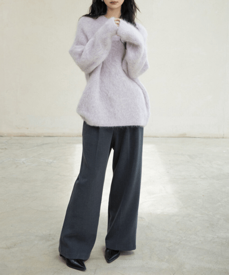 pullover knit sweater /5color　FL3118