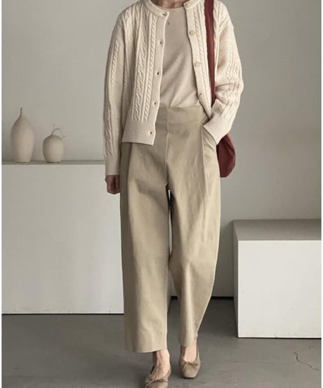 wide leg casual pants　FL2160