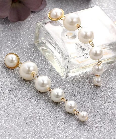 long 6-strand pearl piece　FL2948
