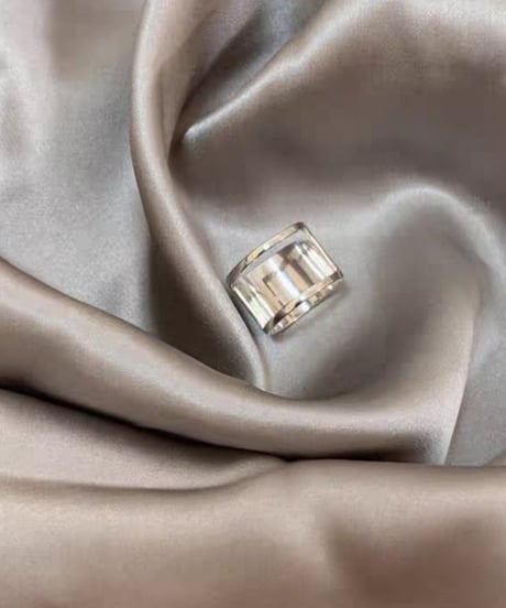 silver wide ring　FL2250