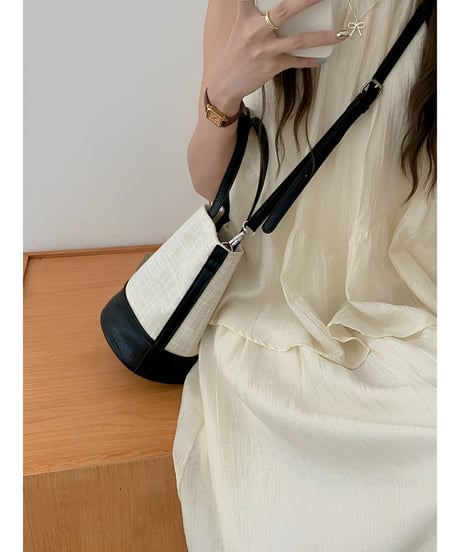 canvas bucket bag　FL2324