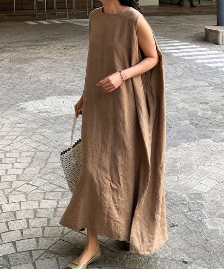 sleeveless dress /3color　FL2007