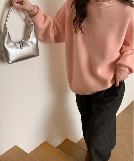 knit sweater pullover /4color　FL2998