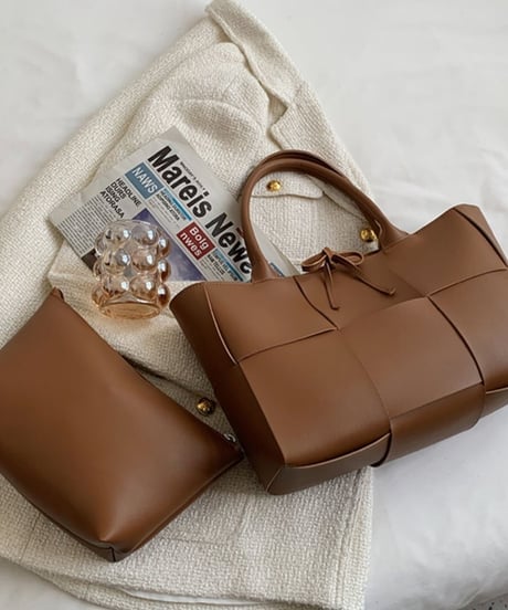 square parts tote bag /5color　FL2336
