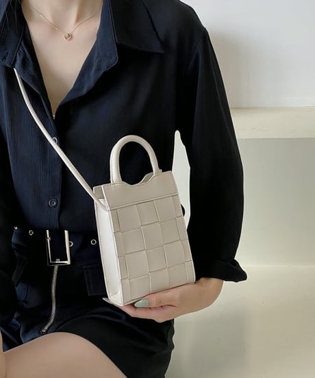 mesh mini shoulder bag　FL2298
