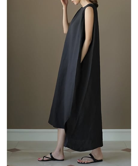 sleeveless dress /3color　FL2007