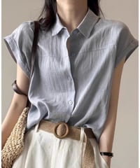 french sleeve shirt /4color　FL3626