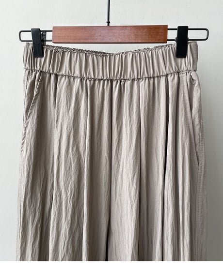 pleated wide-leg pants /4color　FL2705