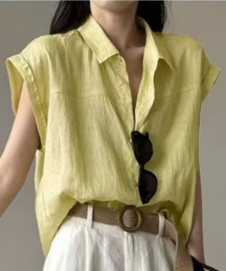 french sleeve shirt /4color　FL3626