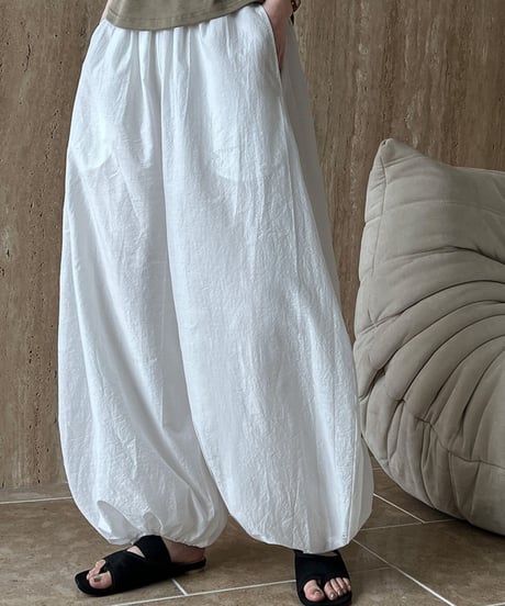 casual balloon pants /2color　FL2706