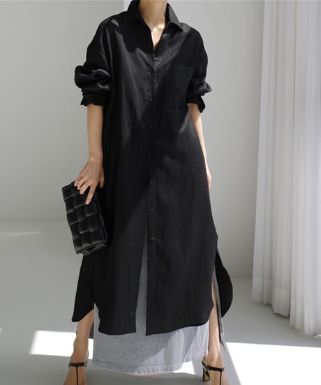 over-needle-less bottoming dress　FL2148