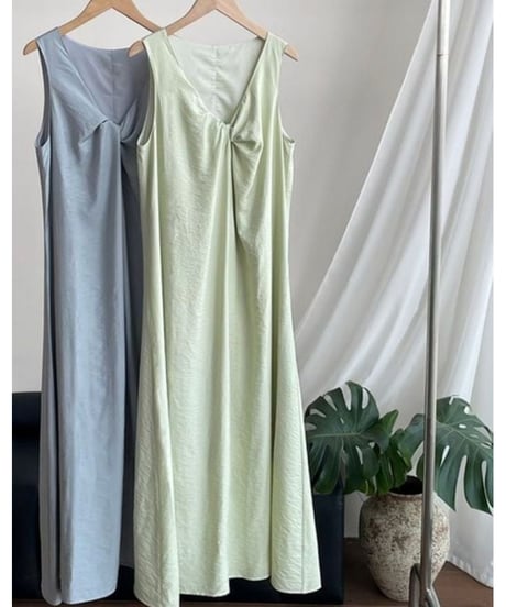twist neck sleeveless op FL3451