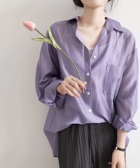 back design shear shirt　FL2206