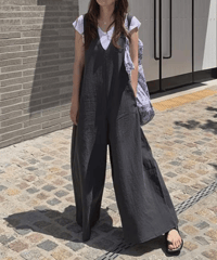 wide leg overalls　FL2460