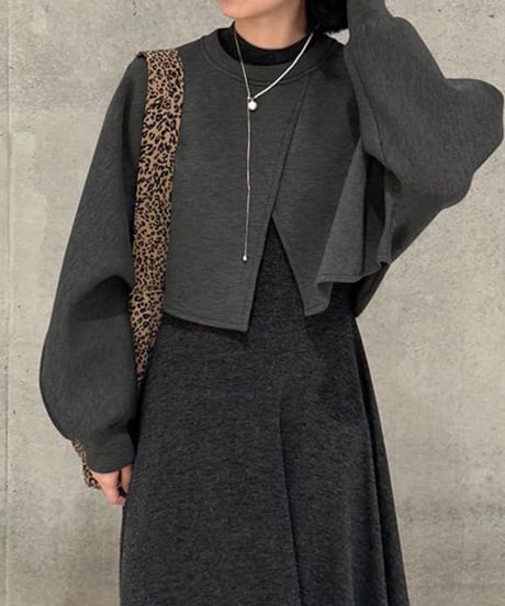 slit designed pullover　FL2974