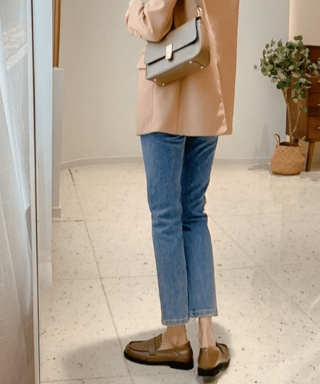 slim ankle denim pants　FL3603