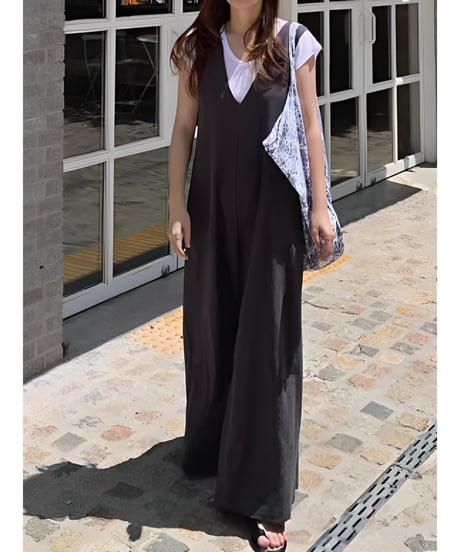wide leg overalls　FL2460