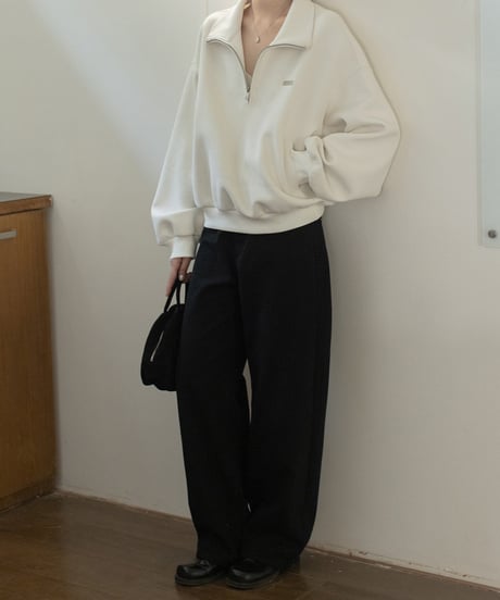 semi-wide straight pants/3color　FL3307