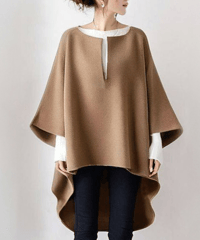 Irregular hem mant coat　FL3479