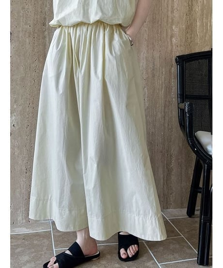 sleeveless tops and skirt set-up　FL2396