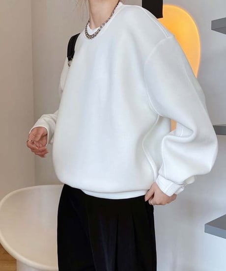 cuff button design sweat /3color　FL2620