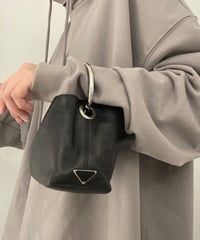pu leather ring handle bag　FL2075
