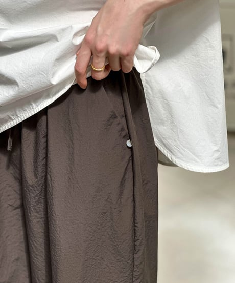 straight wide leg pants /3color　FL2708