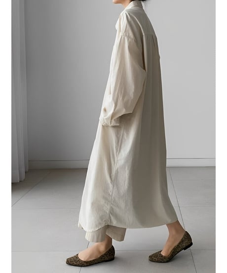 loose long shirt op /3color　FL2499