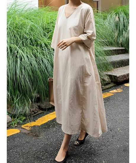 pullover relaxed dress /4color　FL2033
