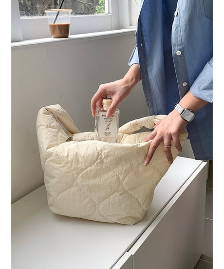quilted shoulder bag /3color　FL2332