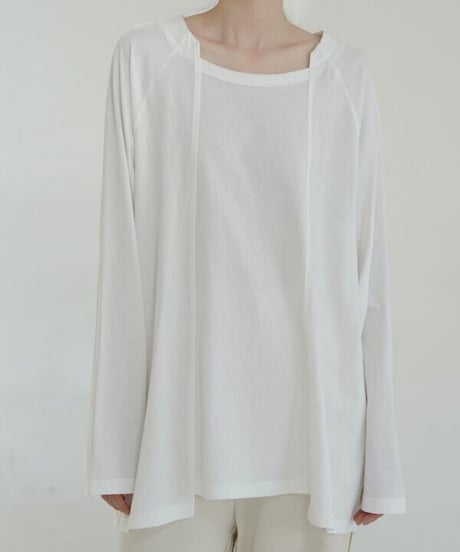 natural relax long-t-shirt　FL2597