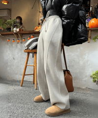 casual straight pants /2color　FL2690