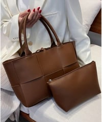 square parts tote bag /5color　FL2336