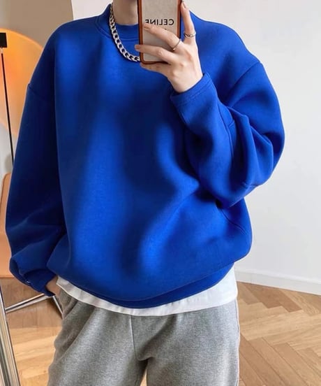 cuff button design sweat /3color　FL2620