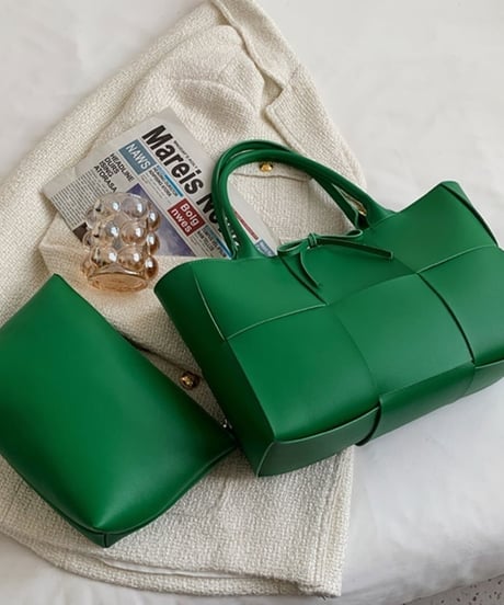 square parts tote bag /5color　FL2336