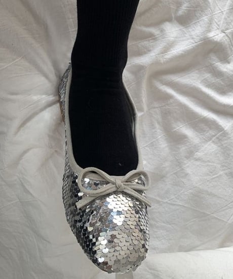 metallic flat shoes　FL2266