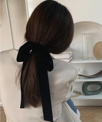 velvet ribbon scrunchie　FL2372