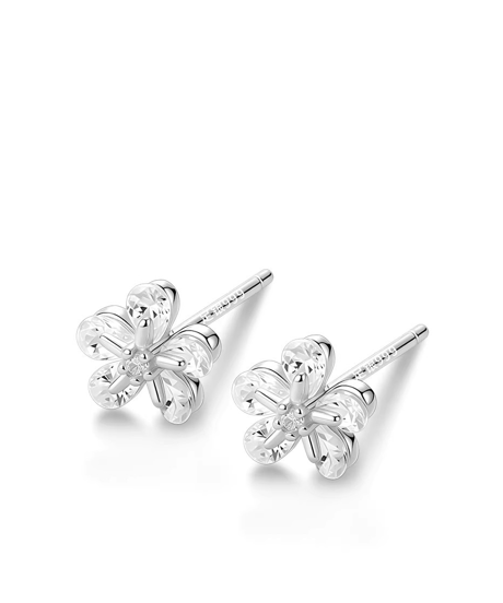 flower stud earrings /2color　FL3627
