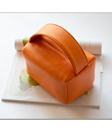 retro leather portable bag /3color　FL3065