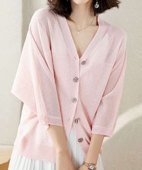 sheer summer cardigan /6color　FL3592
