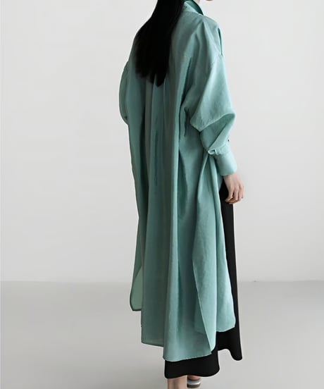 oversized long shirt /4color　FL2032
