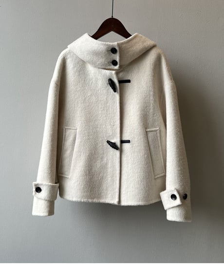 hooded short coat /3color　FL3019