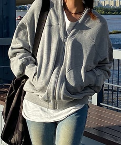 v-neck sweat cardigan　FL2521