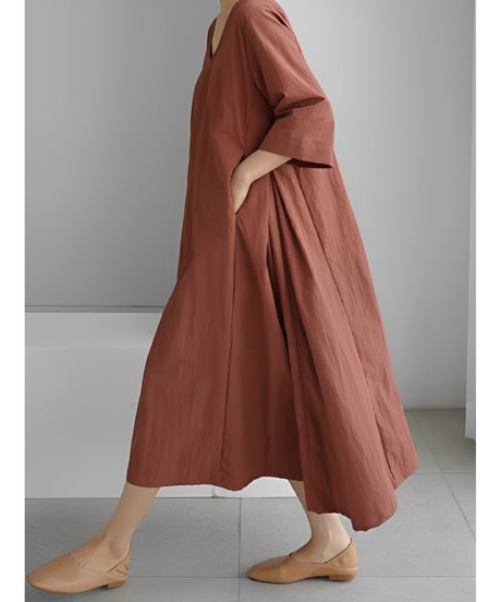 pullover relaxed dress /4color　FL2033
