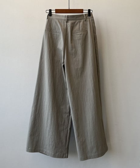 tuck wide pants /3color　FL2746
