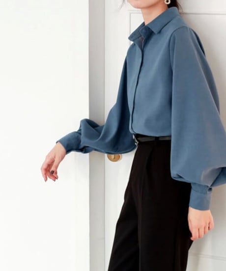 lantern sleeve shirt /3color　FL2613