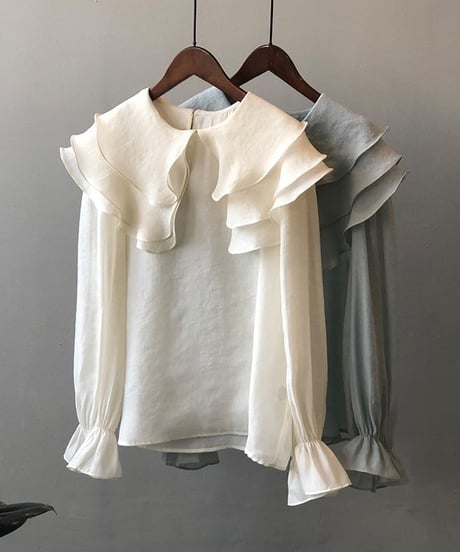 doll collar sweet blouse　FL2170