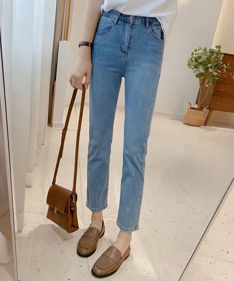 slim ankle denim pants　FL3603